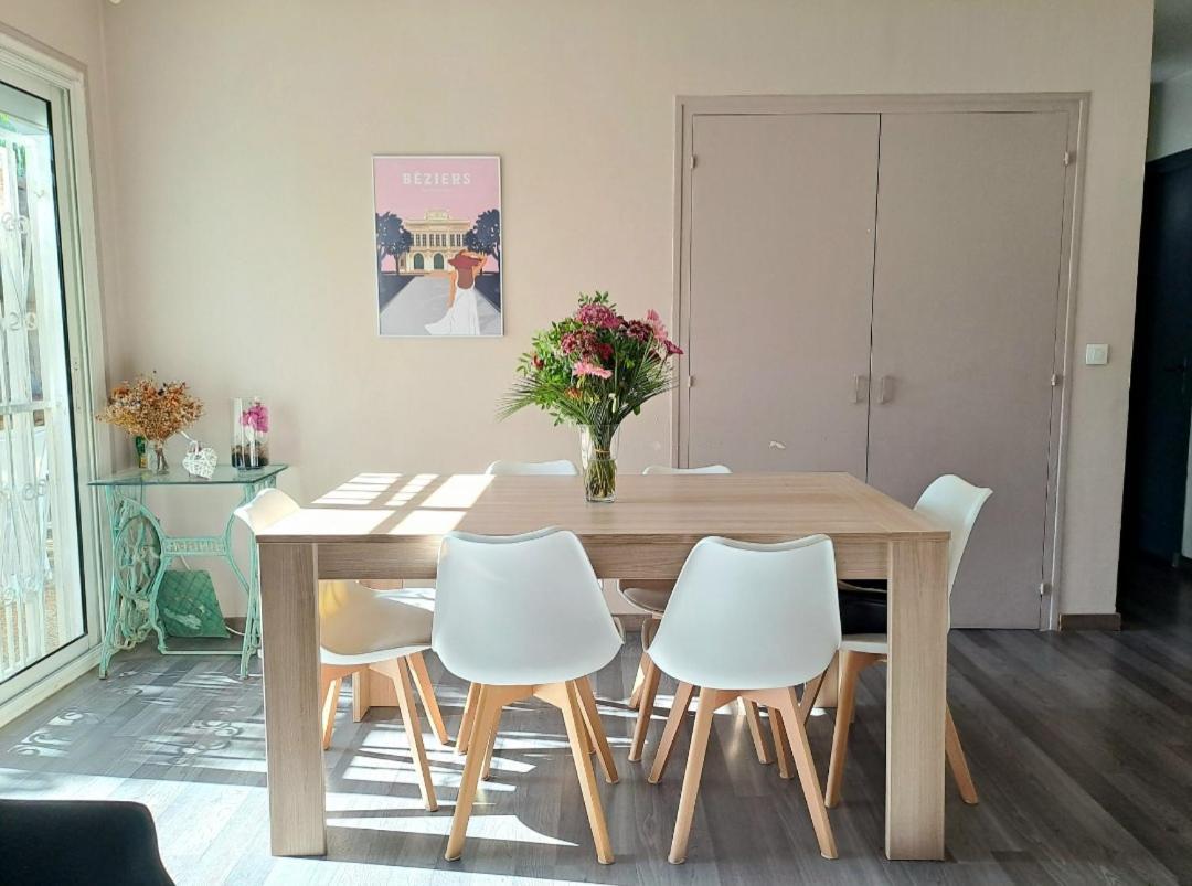 Le Ces-Spacieuse Maison - Wifi Jardin - Parking Gratuit - 15Min Des Plages Безьє Екстер'єр фото